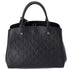 Louis Vuitton Montaigne MM Monogram Empreinte Handbag M41048 Black Leather